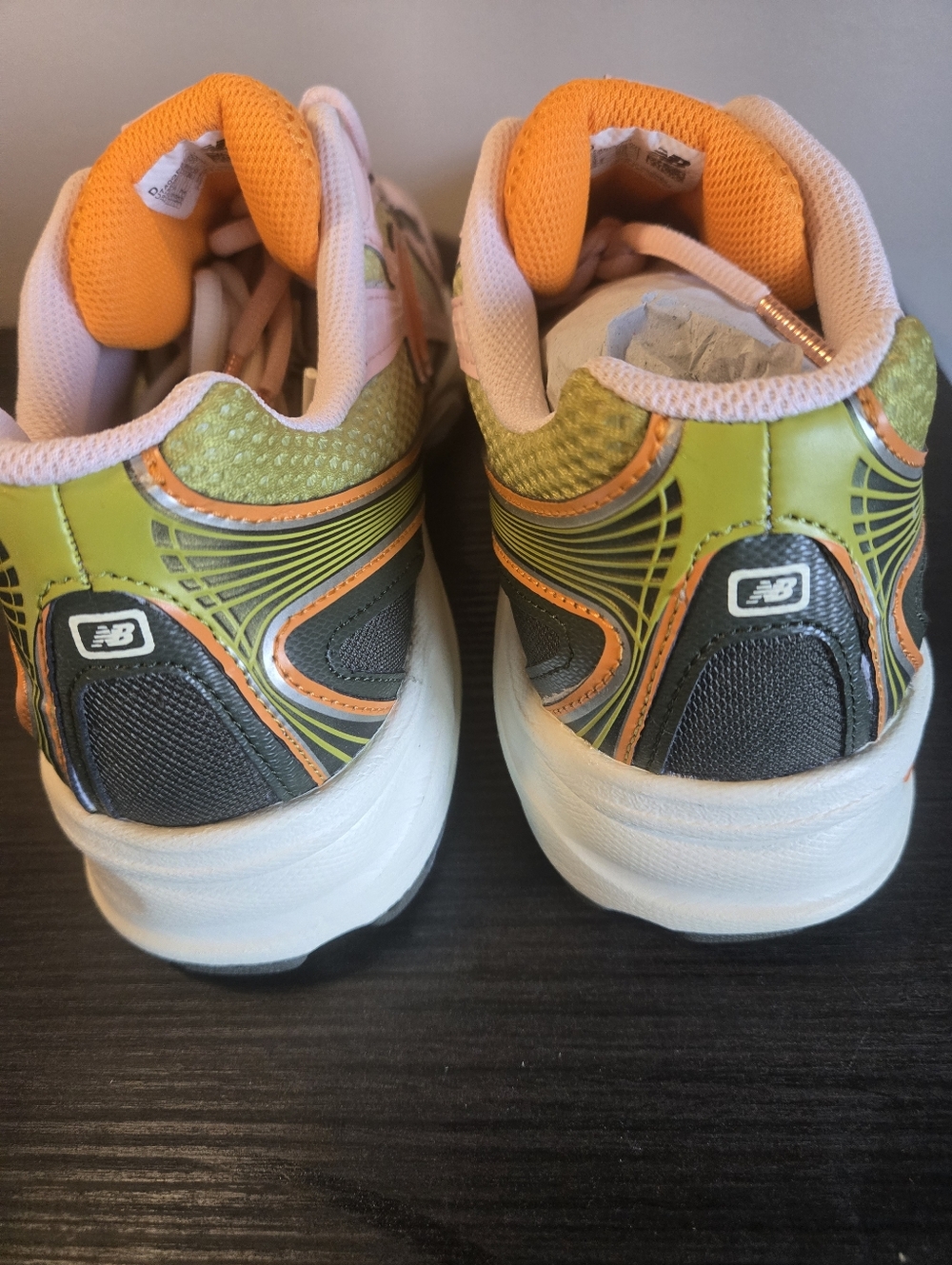 New Balance 740 Pink Green Lifestyle Sneakers Men’s 10.5 / Women’s 12 U740GP2 Ne - Picture 5 of 10